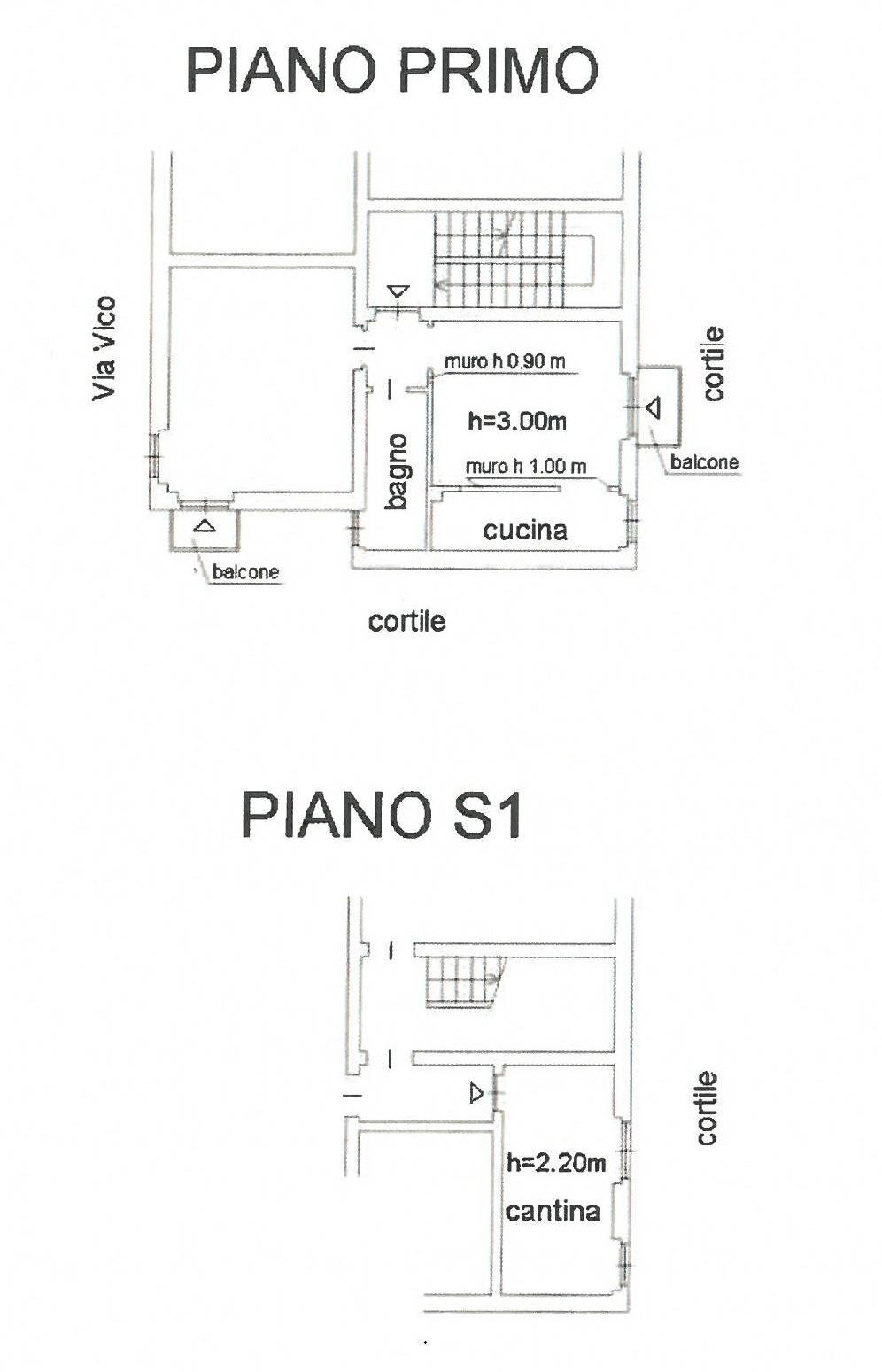 Foto 10 - Two-room apartment Via Vico
 
3, Vigevano - floor plans 1
