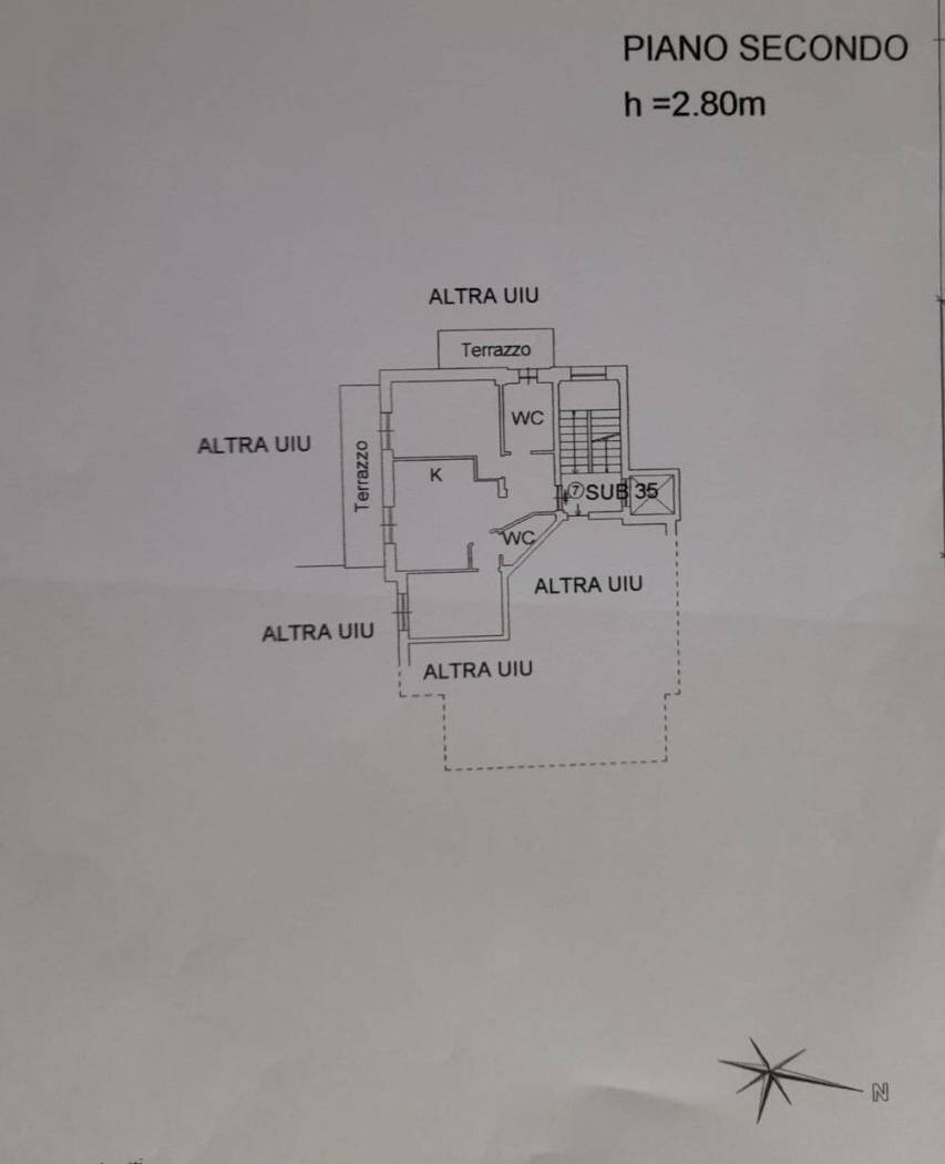 Three-room apartment via Marixe, 18, Ceriale - floor plans 1