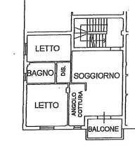 Foto 14 - Three-room apartment via carracci
 
71, Castelfranco Emilia - floor plans 1