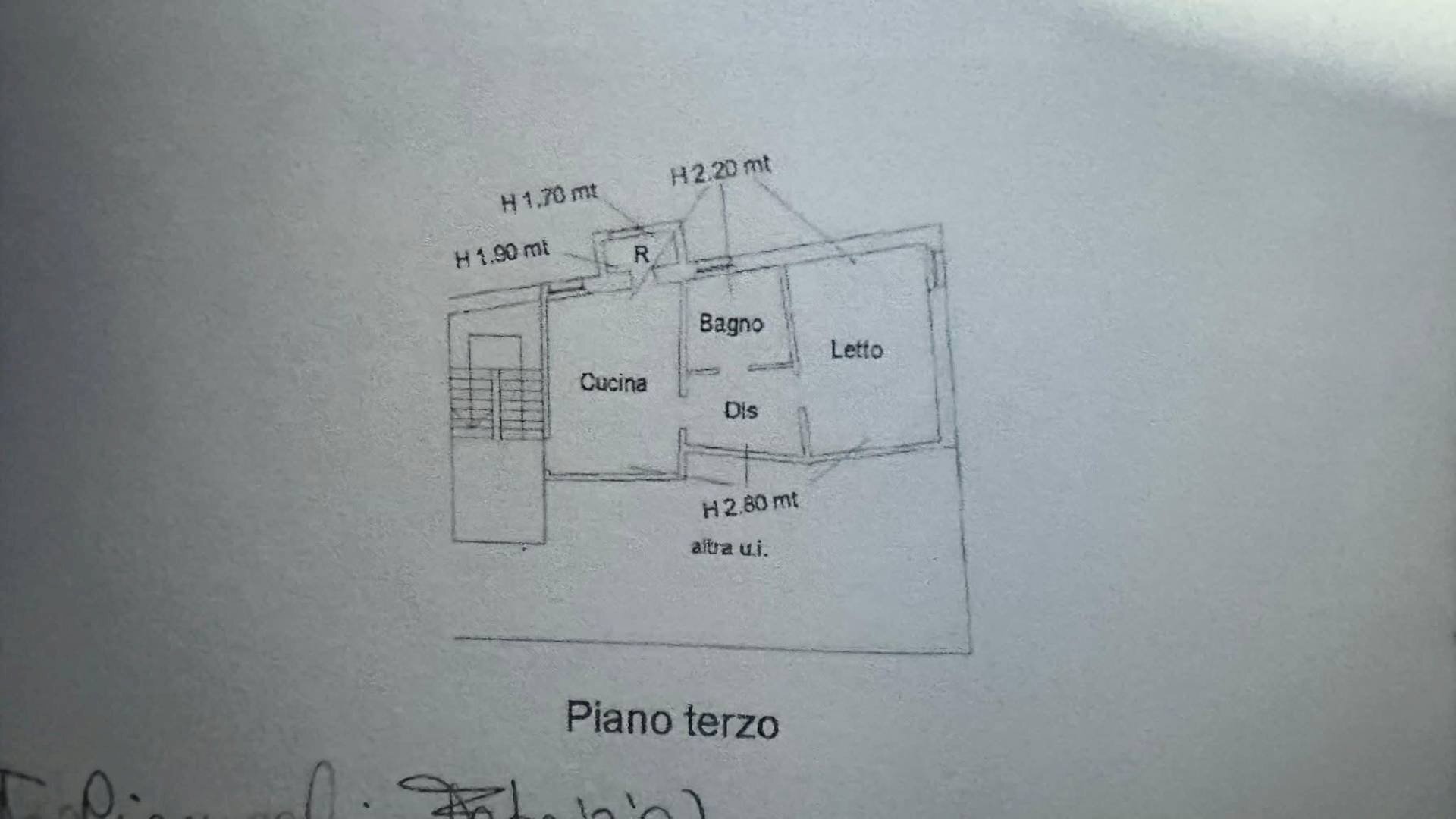 Foto 19 - Bilocale Via Cantelli
 
8, Vignola - planimetria 1