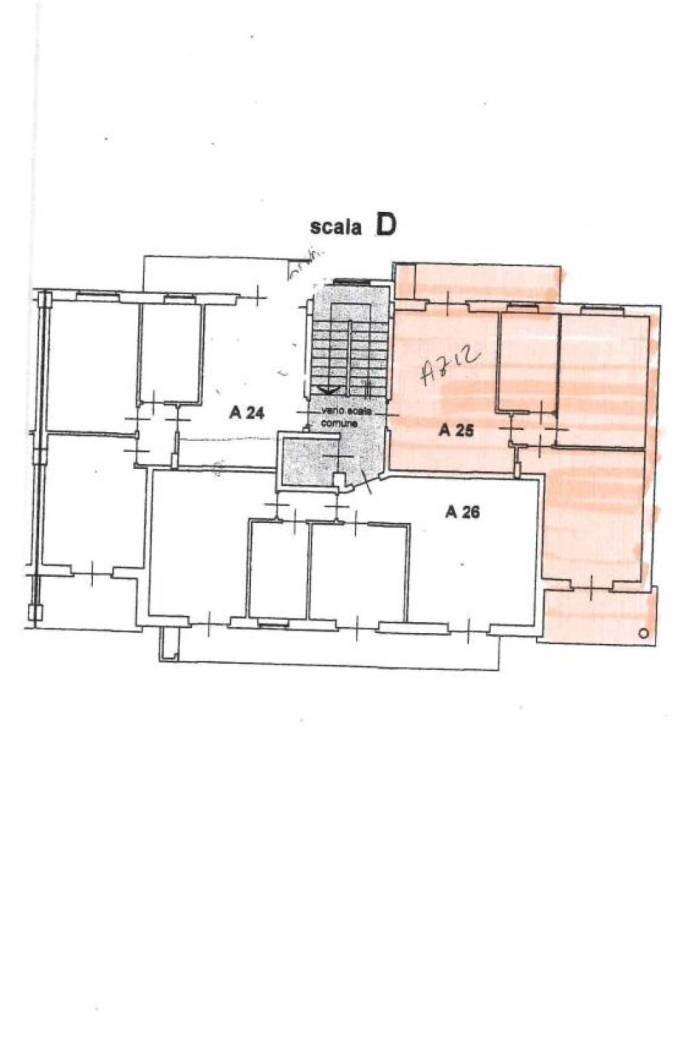Three-room apartment via Bardonecchia, 12/7, Carmagnola - floor plans 1
