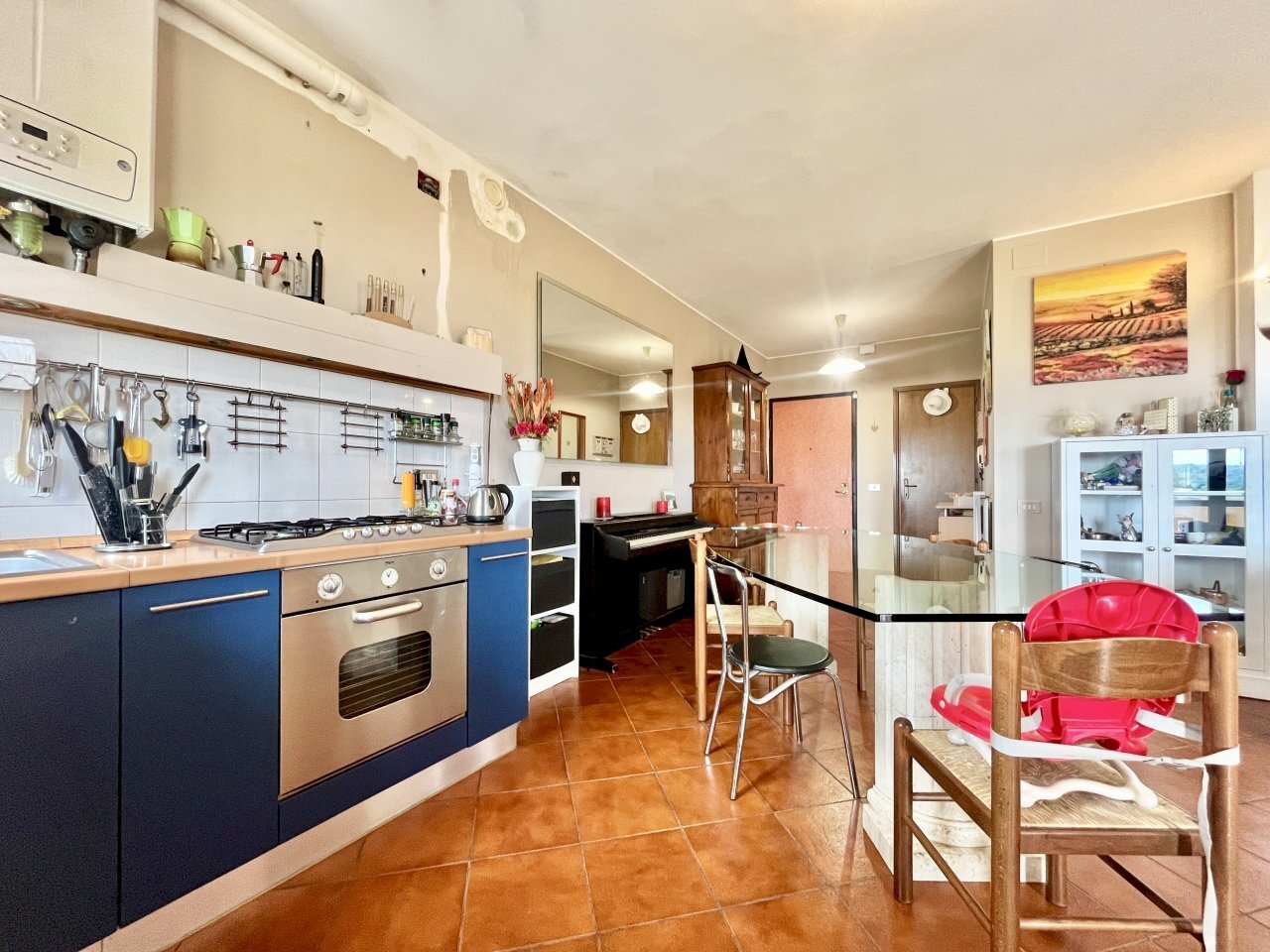 Zona living - Attic Via Giovanni da Verrazzano 64, Pontedera - photo 3