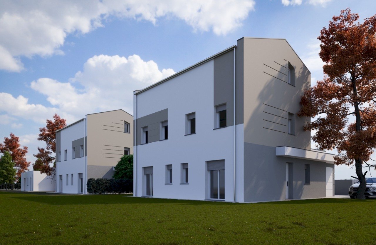 Facciata - Villa a Schiera Via Rubizzano, San Pietro in Casale - foto 3