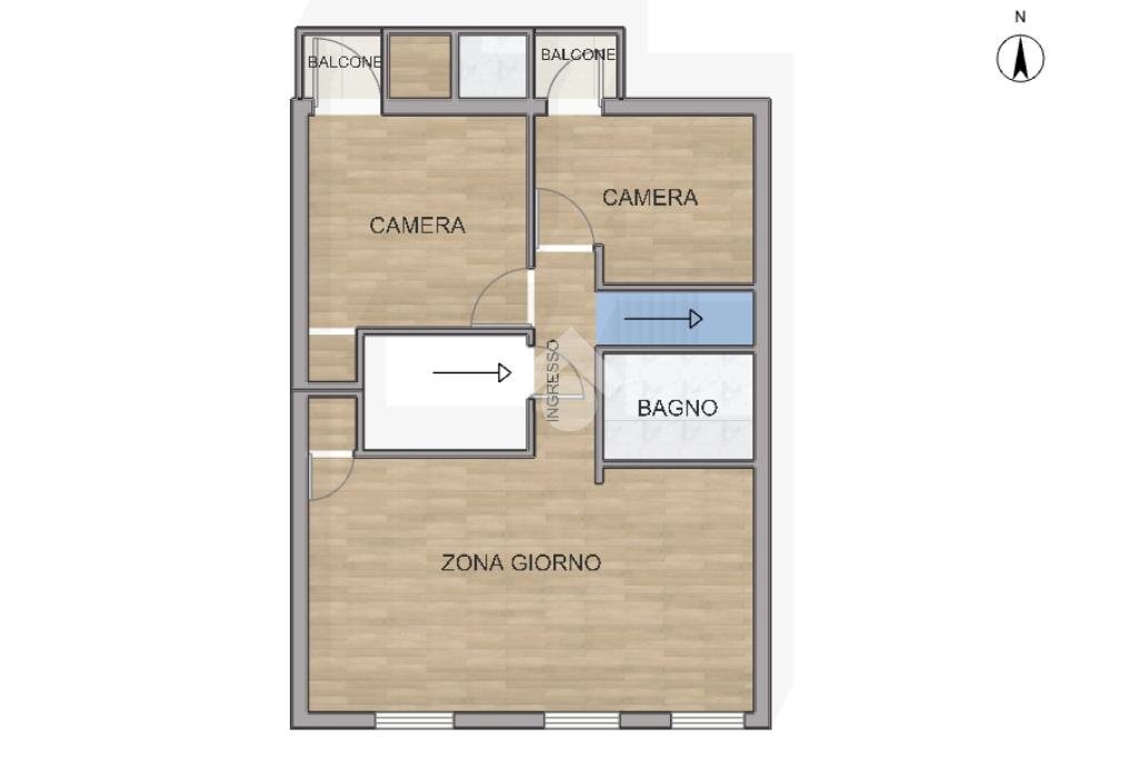 Quadrilocale Via Lungomare di Pegli, Genova (zona Pegli) - planimetria 1