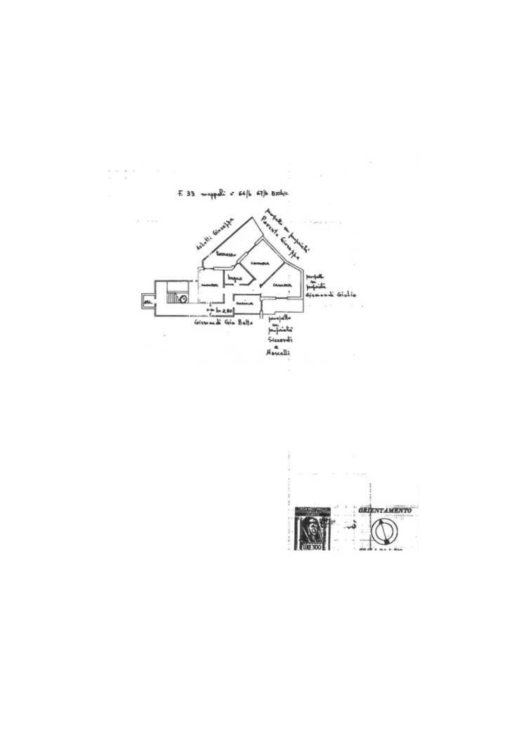 Three-room apartment Sanremo - floor plans 1