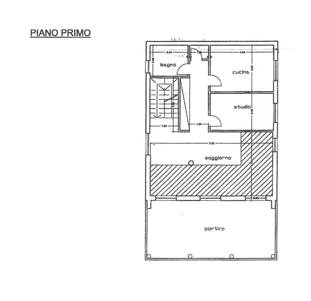 Single Family Villa Strada San Bartolomeo 49, Sanremo - floor plans 1