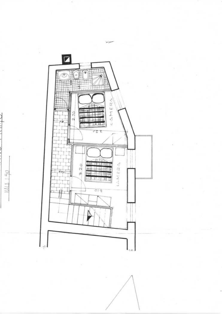 Townhouse Via San Carlo, Aurigo - floor plans 1