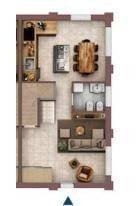 Semi-detached Villa Via Ghiaradino 1B, Granarolo dell'Emilia - floor plans 1