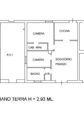 Villa Bifamiliare Via Cerlacchia 5, Granarolo dell'Emilia - planimetria 1