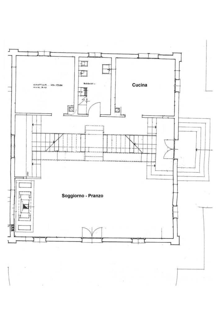 Villa Bifamiliare Via Boschi 36, Malalbergo - planimetria 1