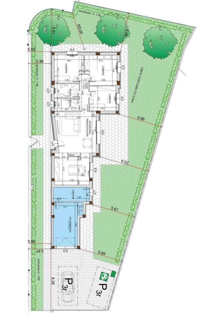 Villa Unifamiliare Via dell'Ambiente 15, Ozzano dell'Emilia - planimetria 1