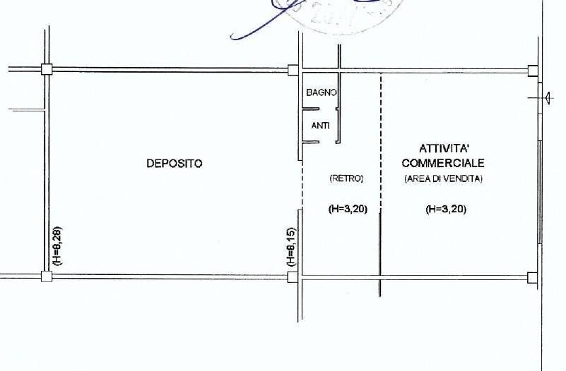 Commercial Premises Via del Lavoro 1, Granarolo dell'Emilia - floor plans 1