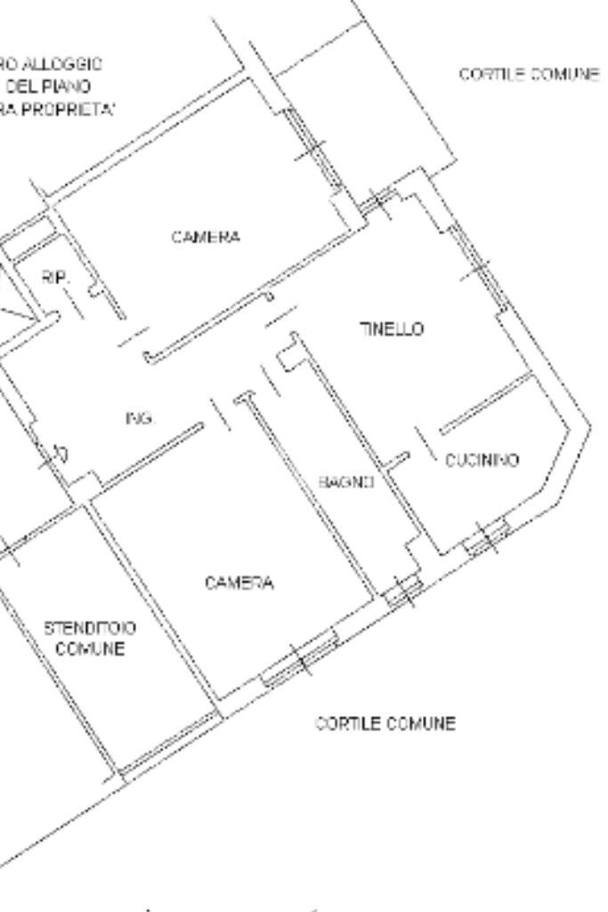 Trilocale Via San Giovanni, Beinasco - planimetria 1