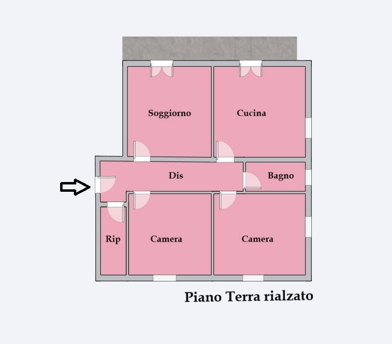 Foto 24 - Appartamento Viale Trento
 
snc, Fermo - planimetria 1