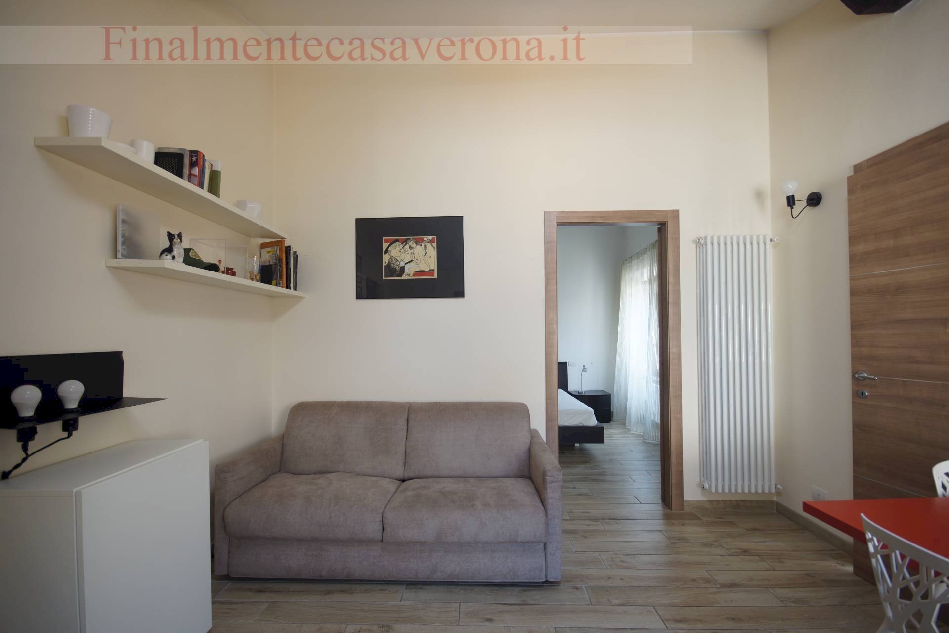 zona giorno - Two-room apartment Via Santa Felicita
19, Verona - photo 2