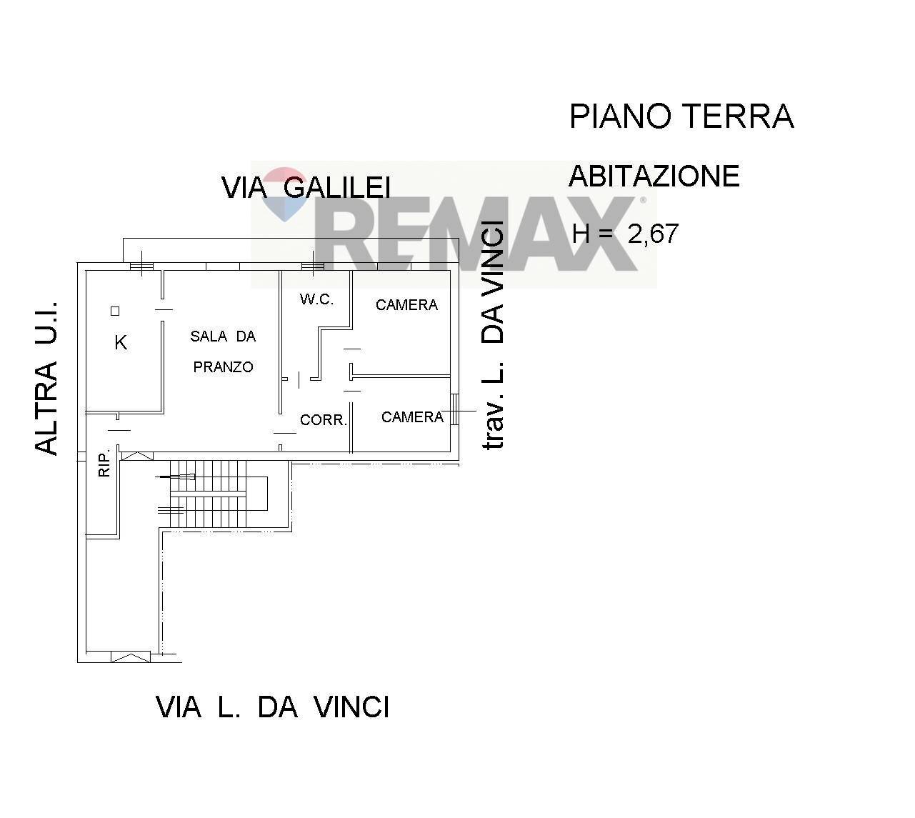 Pianta 2D - Appartamento Via Leonardo Da Vinci
 
7, Ischitella - planimetria 1