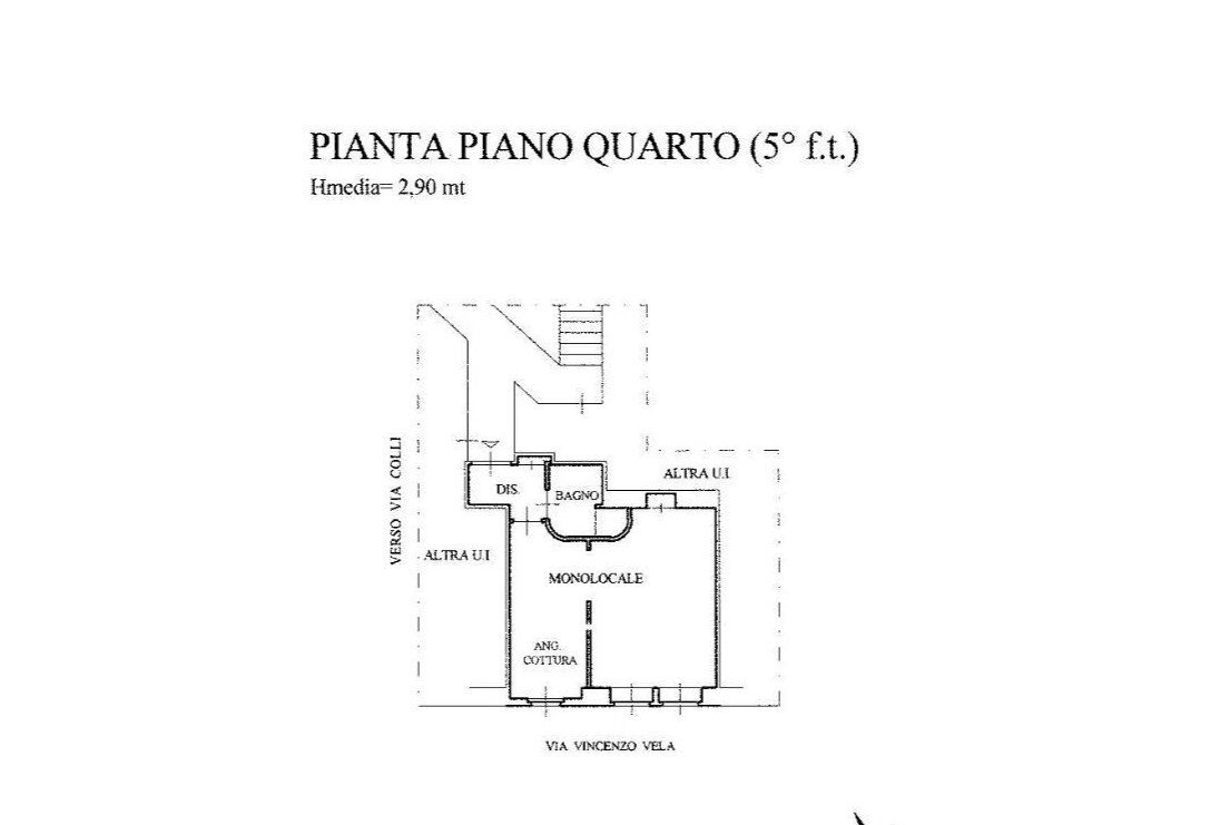 Foto 28 - One-room apartment Via Colli
 
14, Torino - floor plans 1