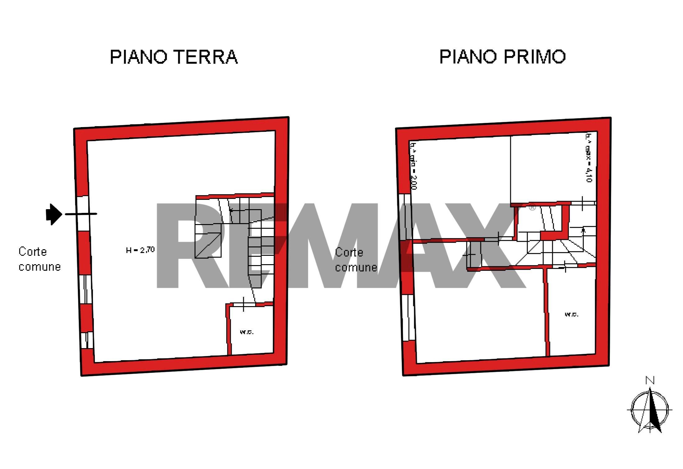 Pianta 2D - Three-room apartment VIA SAN FRANCESCO
 
53, Erice - floor plans 1