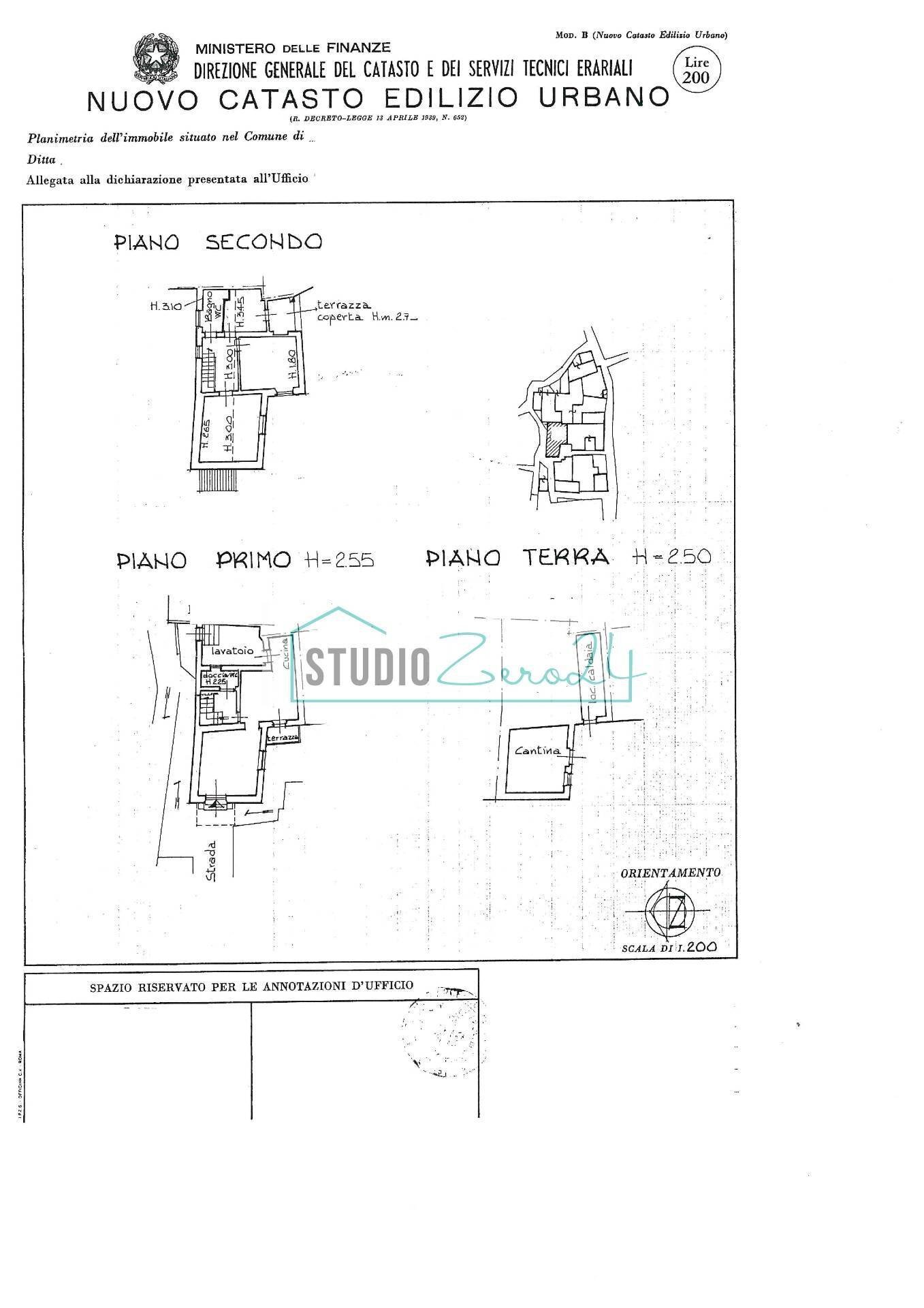 Foto 36 - Casa semi indipendente via di Torcigliano, Camaiore - planimetria 1