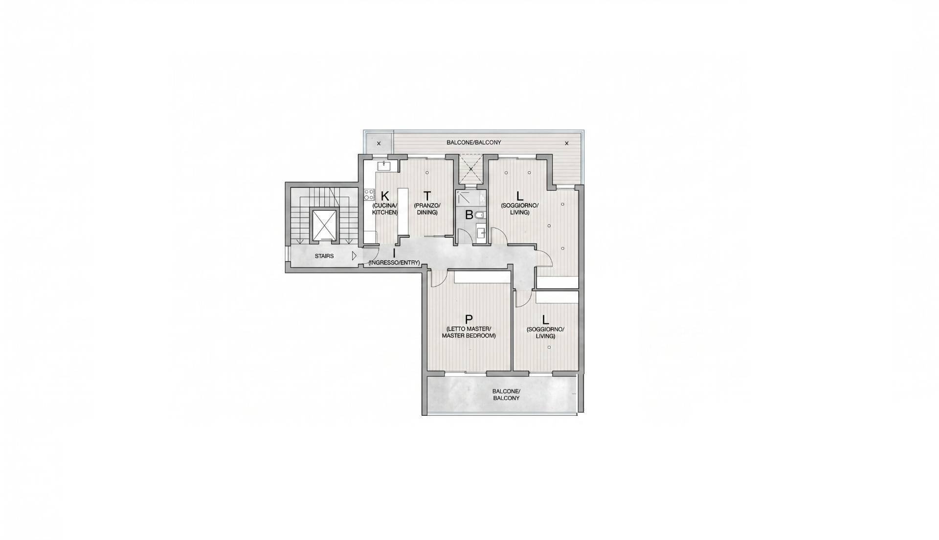 Foto 56 - Appartamento Via zara
 
6, Casarano - planimetria 1