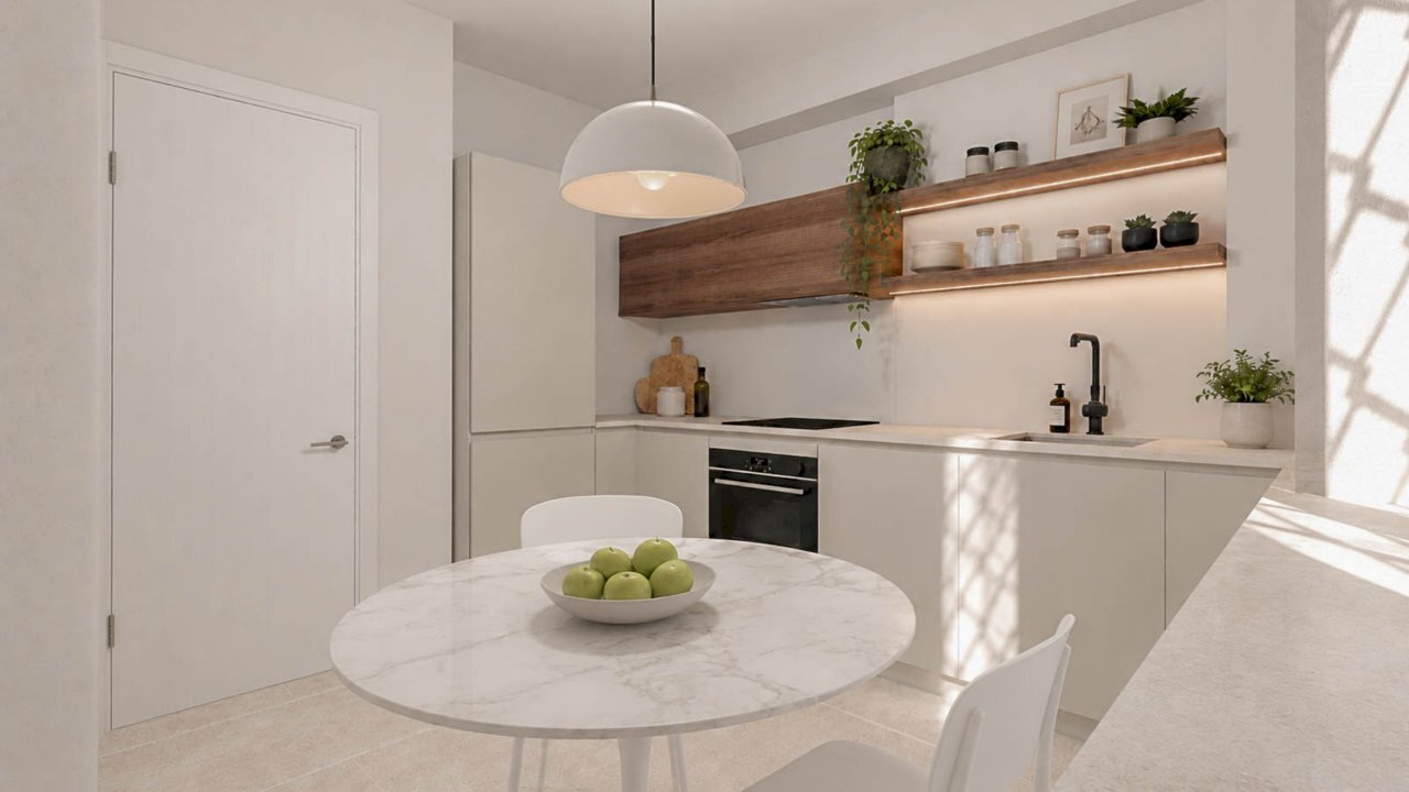 06-RENDER Cucina - Three-room apartment Via Giuseppe Diaschi 4, Jesi - photo 3