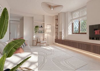 03-RENDER Living - Three-room apartment Via Giuseppe Diaschi 4, Jesi - photo 1