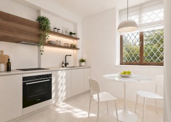 05-RENDER Cucina - Three-room apartment Via Giuseppe Diaschi 4, Jesi - photo 2