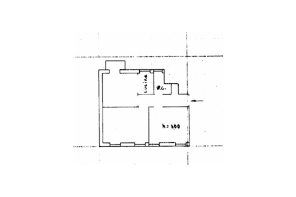 Three-room apartment Corso Europa, Genova (neighborhood Sturla) - floor plans 1