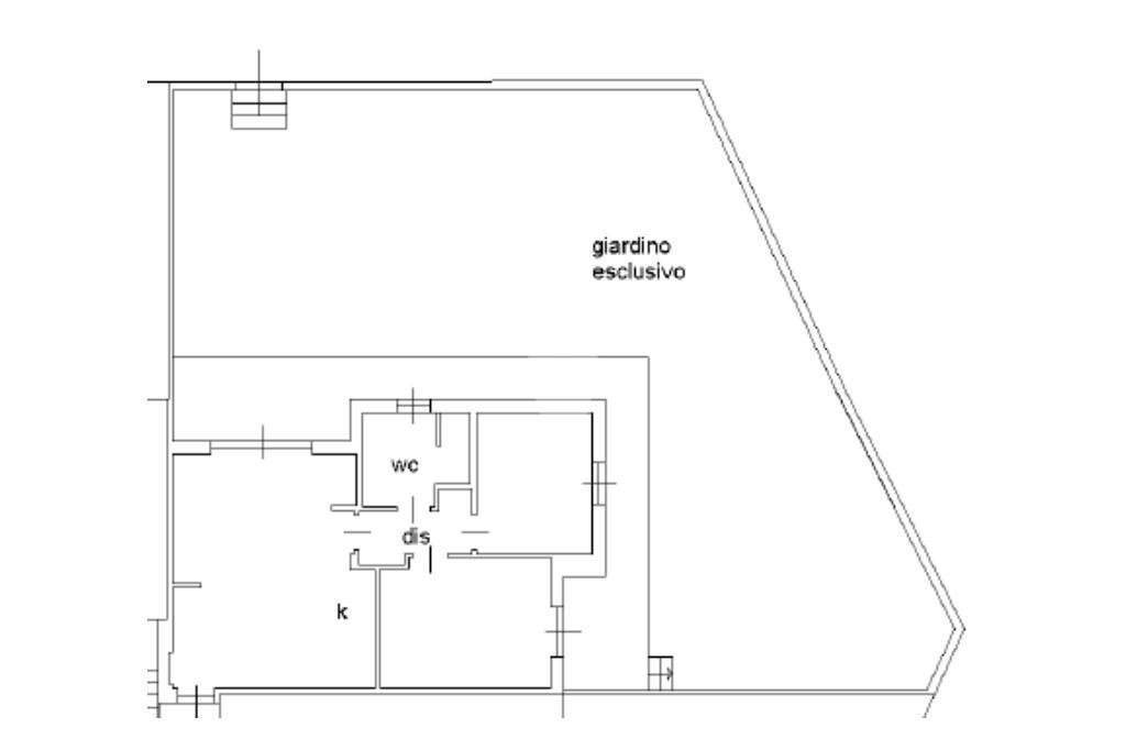 Trilocale Via G. Rossini, Trezzano Rosa - planimetria 1