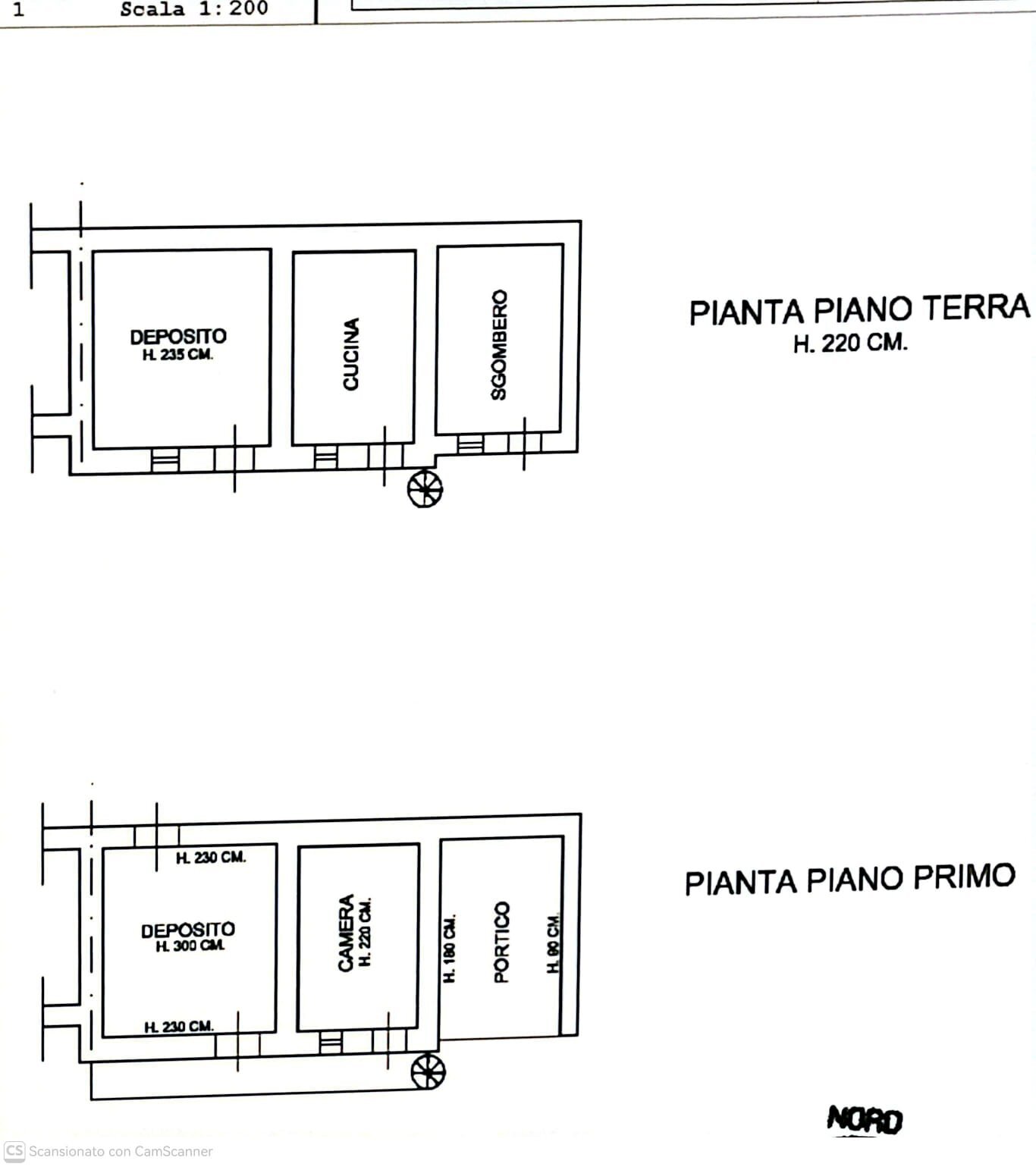 Independent house Via Lisdero, 12, Bagnolo Piemonte - floor plans 1