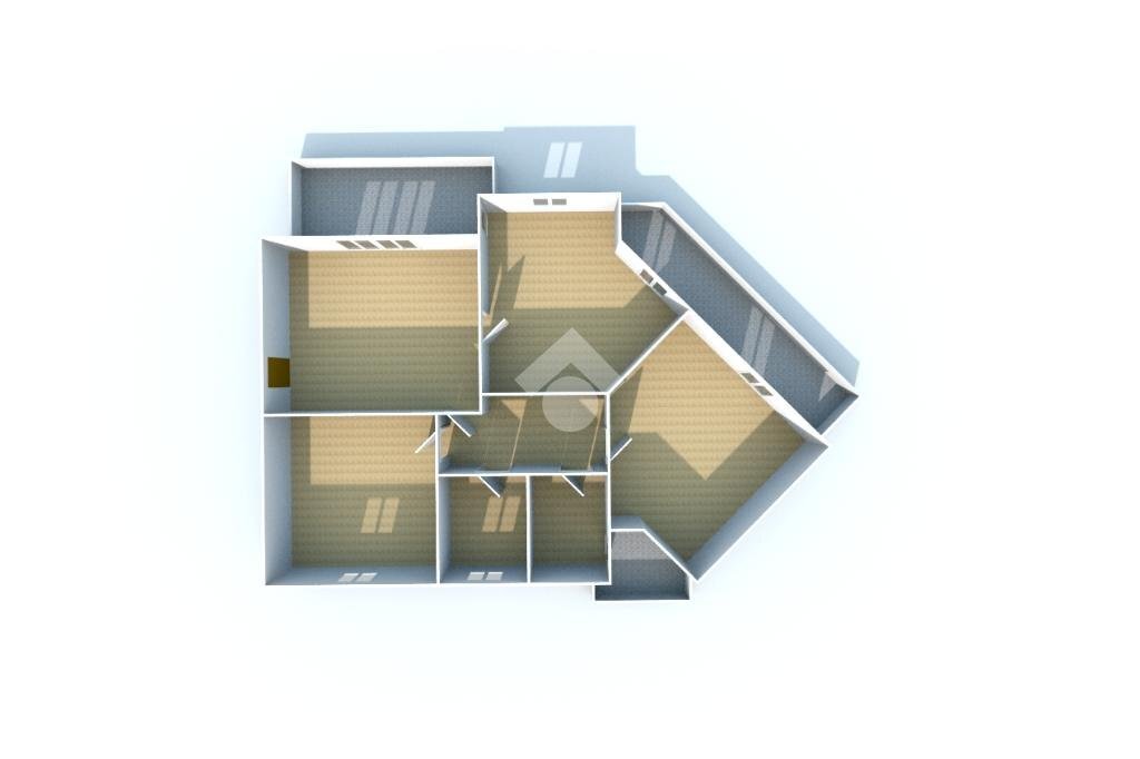 Quadrilocale Piazza Costa, Santo Stefano Belbo - planimetria 1
