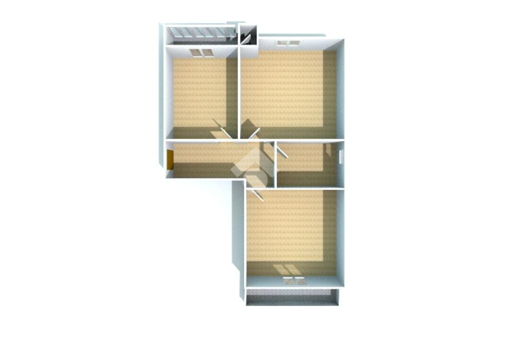 Trilocale Via Ottavio Riccadonna, Canelli - planimetria 1