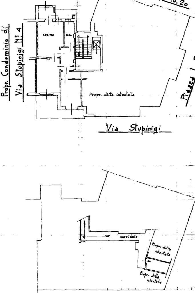 Trilocale Via stupinigi, Vinovo - planimetria 1