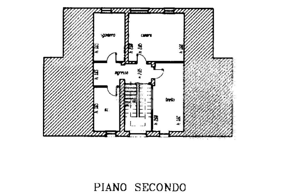 Trilocale Via Scarnafigi, Moretta - planimetria 1