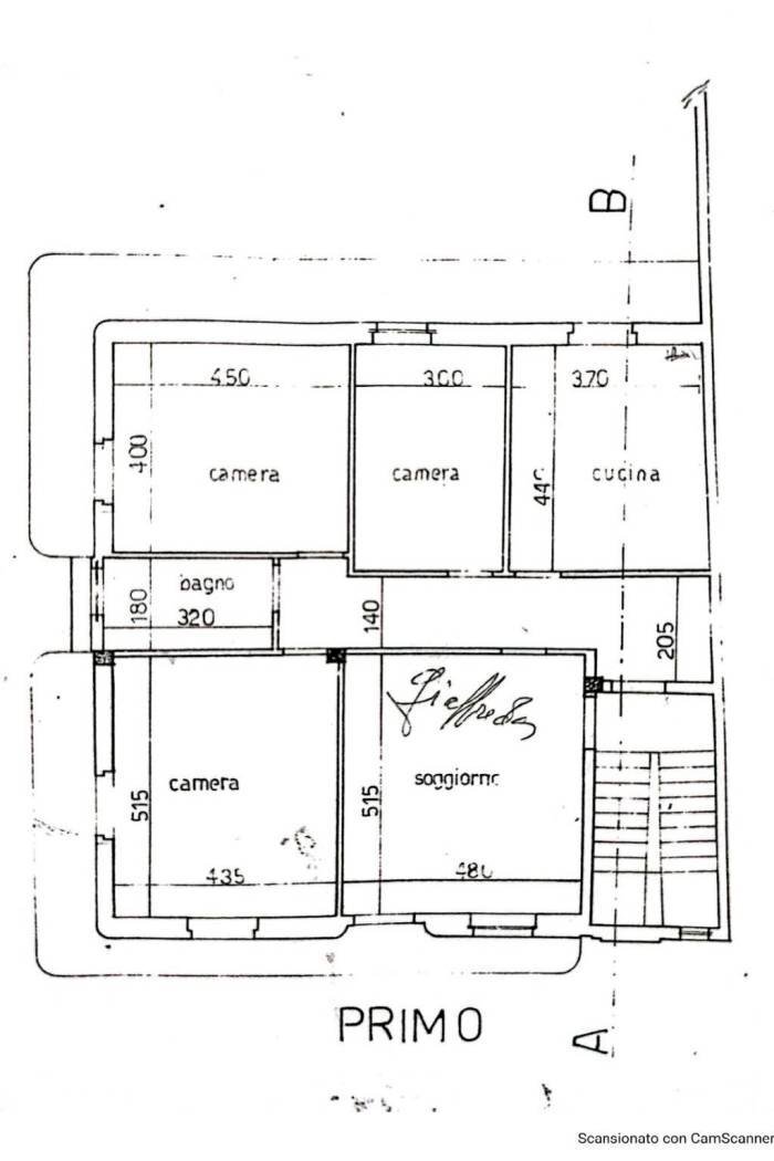Casa indipendente via Antonio Lenio, Parabita - planimetria 1