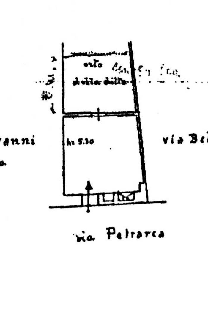 Casa indipendente via Francesco Petrarca, Melissano - planimetria 1