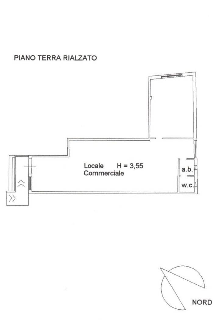 Ufficio via Duca delle Puglie, Matino - planimetria 1