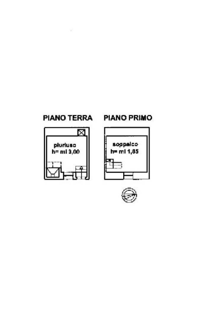 Independent house via Ugo Foscolo, 7, Specchia - floor plans 1
