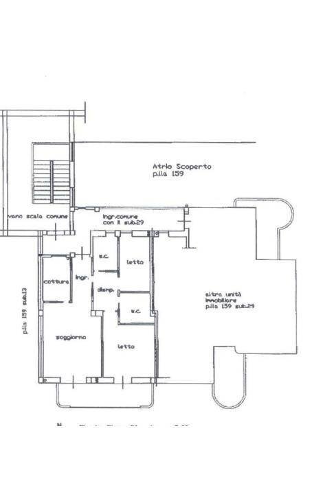 Appartamento Lungomare Galileo Galilei, Gallipoli - planimetria 1