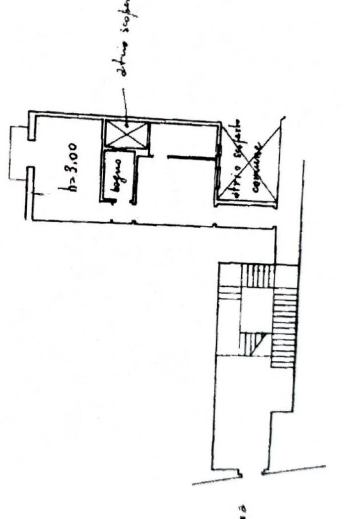 Trilocale via Bartolomeo Ravenna, Gallipoli - planimetria 1