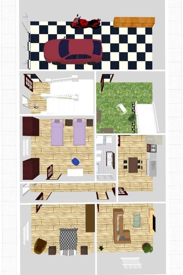 Casa indipendente via Savoia, Matino - planimetria 1