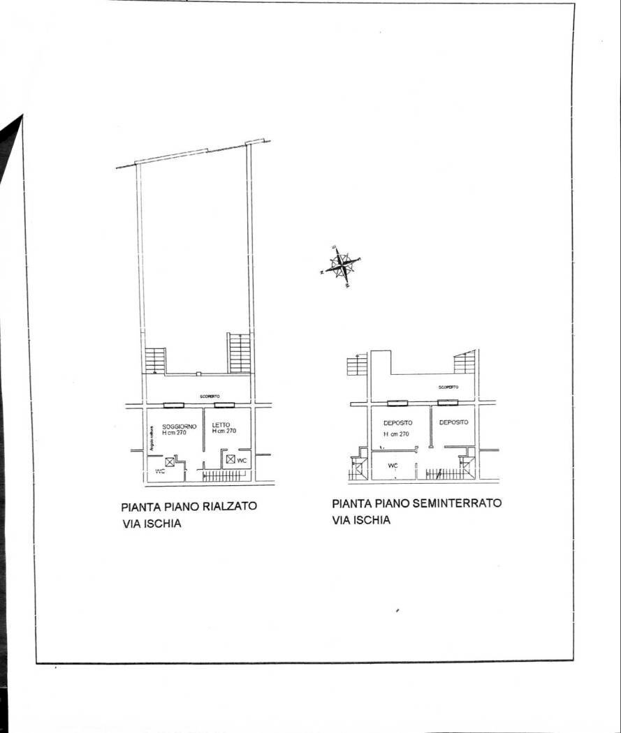 Independent house via Ischia, Taviano - floor plans 1