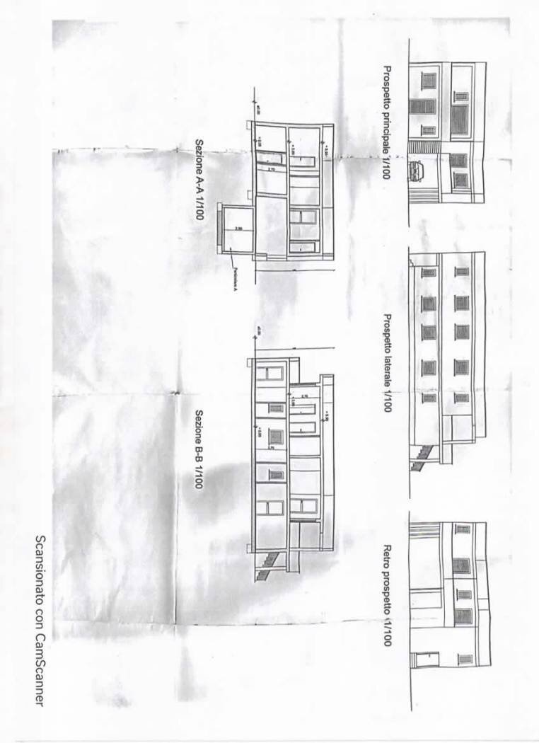 Villa via Stromboli, Taviano - floor plans 1
