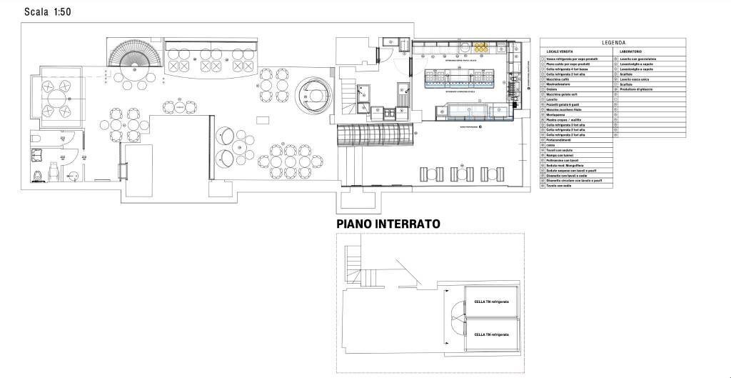 Planimetria - Pasticceria piazza Giuseppe Mazzini, Lecce - foto 2