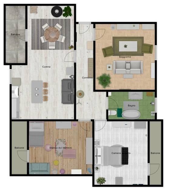 Terreno edificabile via degli Eroi, Matino - planimetria 1