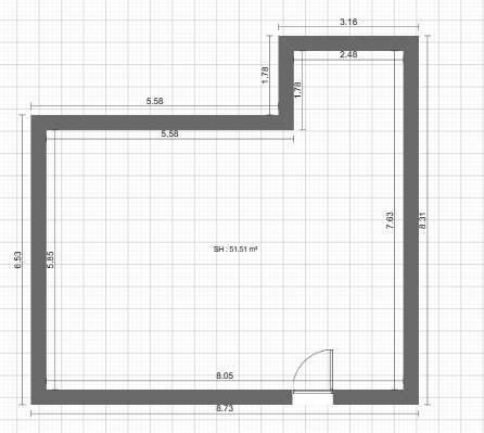 Four-room apartment Lungomare Galileo Galilei, Gallipoli - floor plans 1
