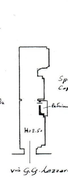 Casa indipendente via Gian Giacomo Lazzari, Gallipoli - planimetria 1