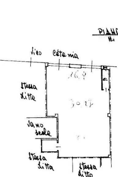 Shop via Messina, Matino - floor plans 1