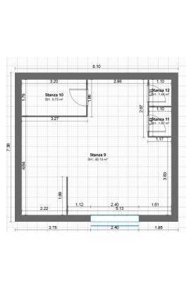 Shop via Vittorio Emanuele, Supersano - floor plans 1