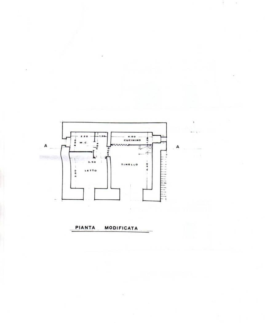 Rustic contrada Fabbrica, Alezio - floor plans 1